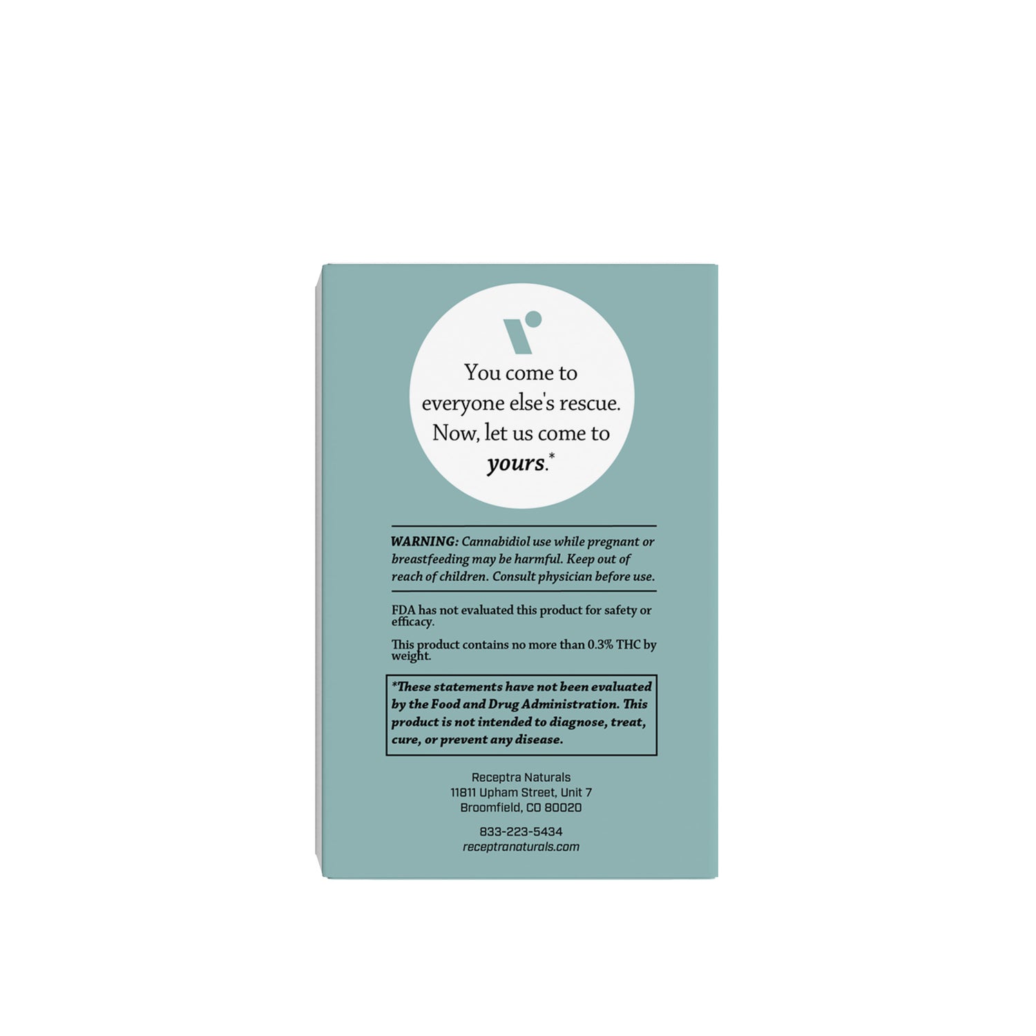 Relax CBD Capsules for Daytime 25mg / 30ct