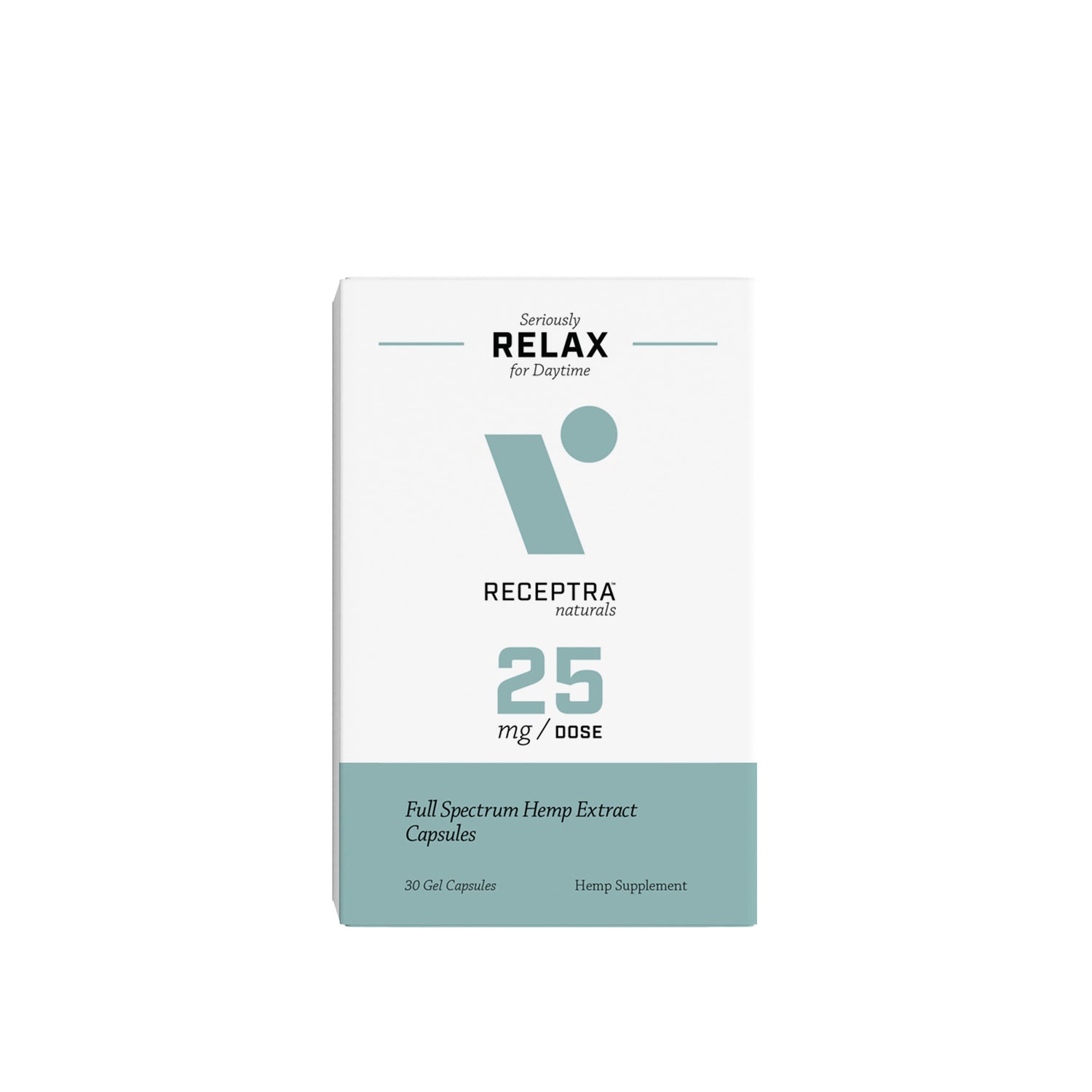 Relax CBD Capsules for Daytime 25mg / 30ct