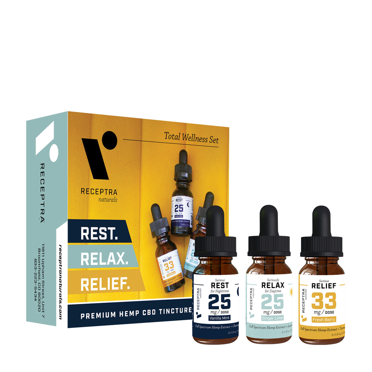 Total Wellness CBD Boxed Set