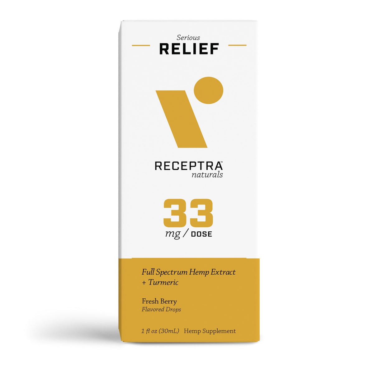 Relief CBD Oil + Turmeric (33mg)