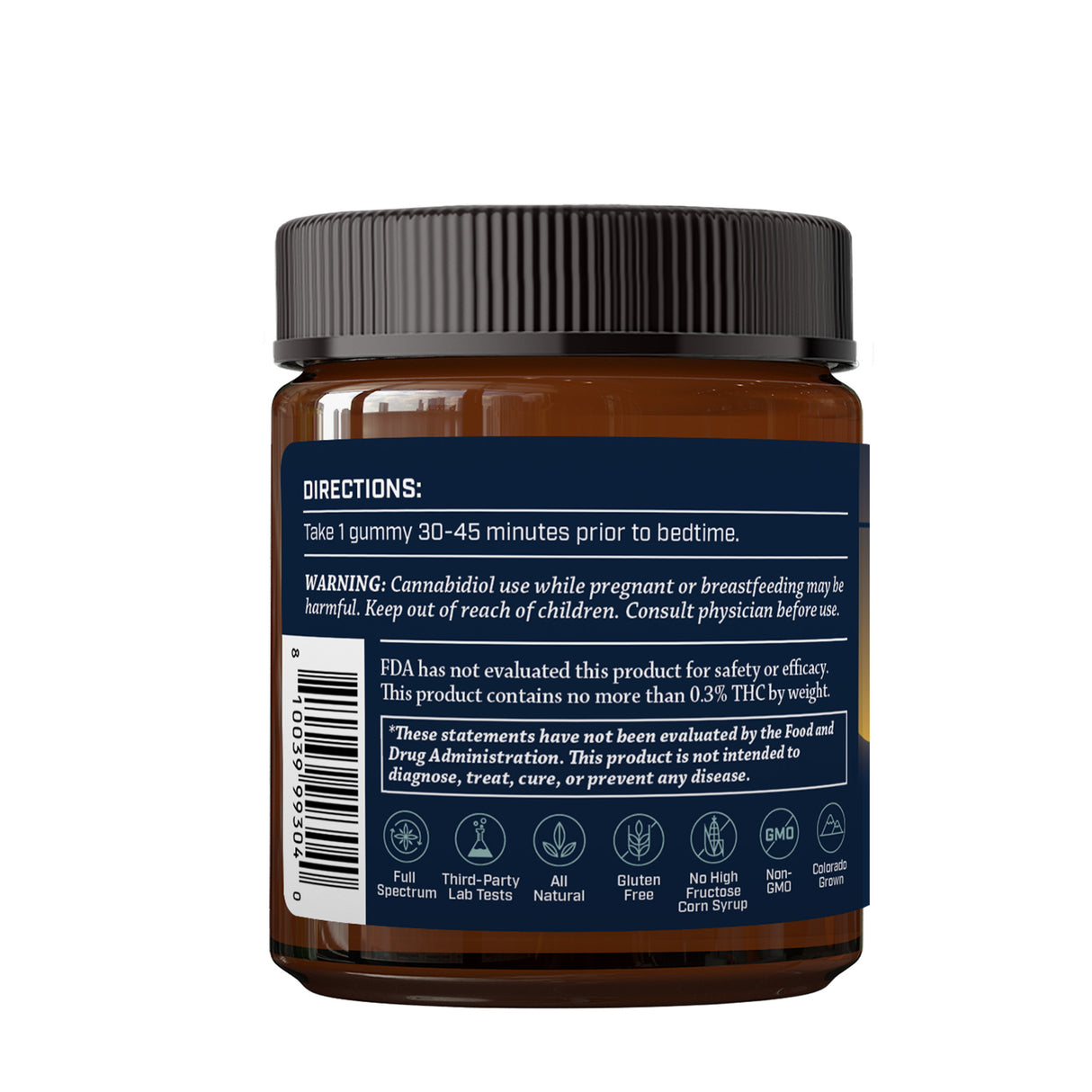 Sleep Gummies CBD + CBN (25mg) 30ct