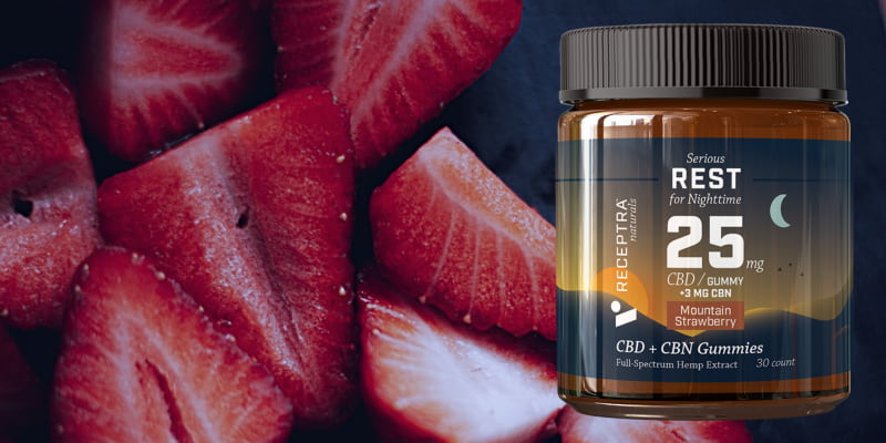 Introducing Receptra CBD Gummies for Sleep + CBN