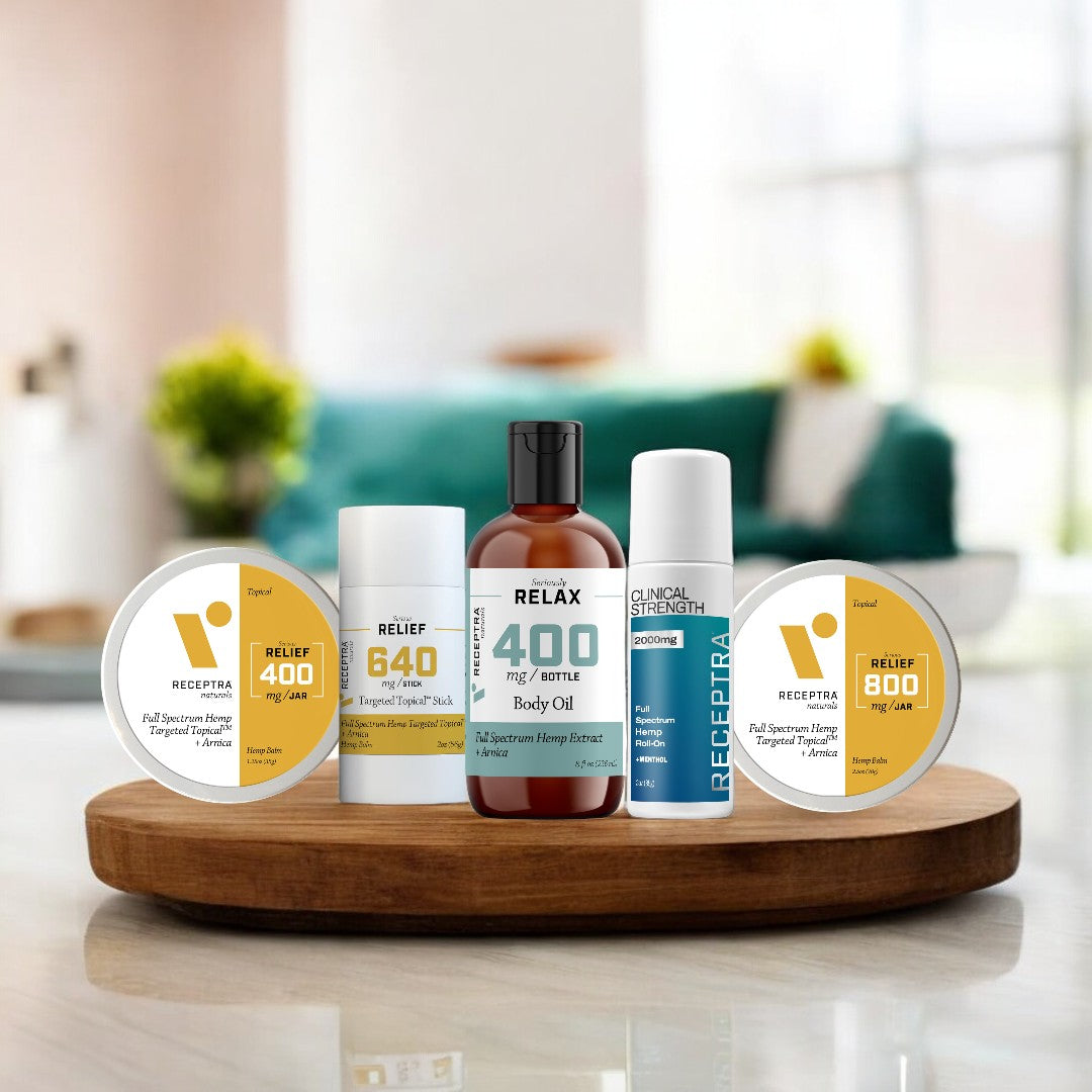 CBD Topicals | Receptra - Receptra