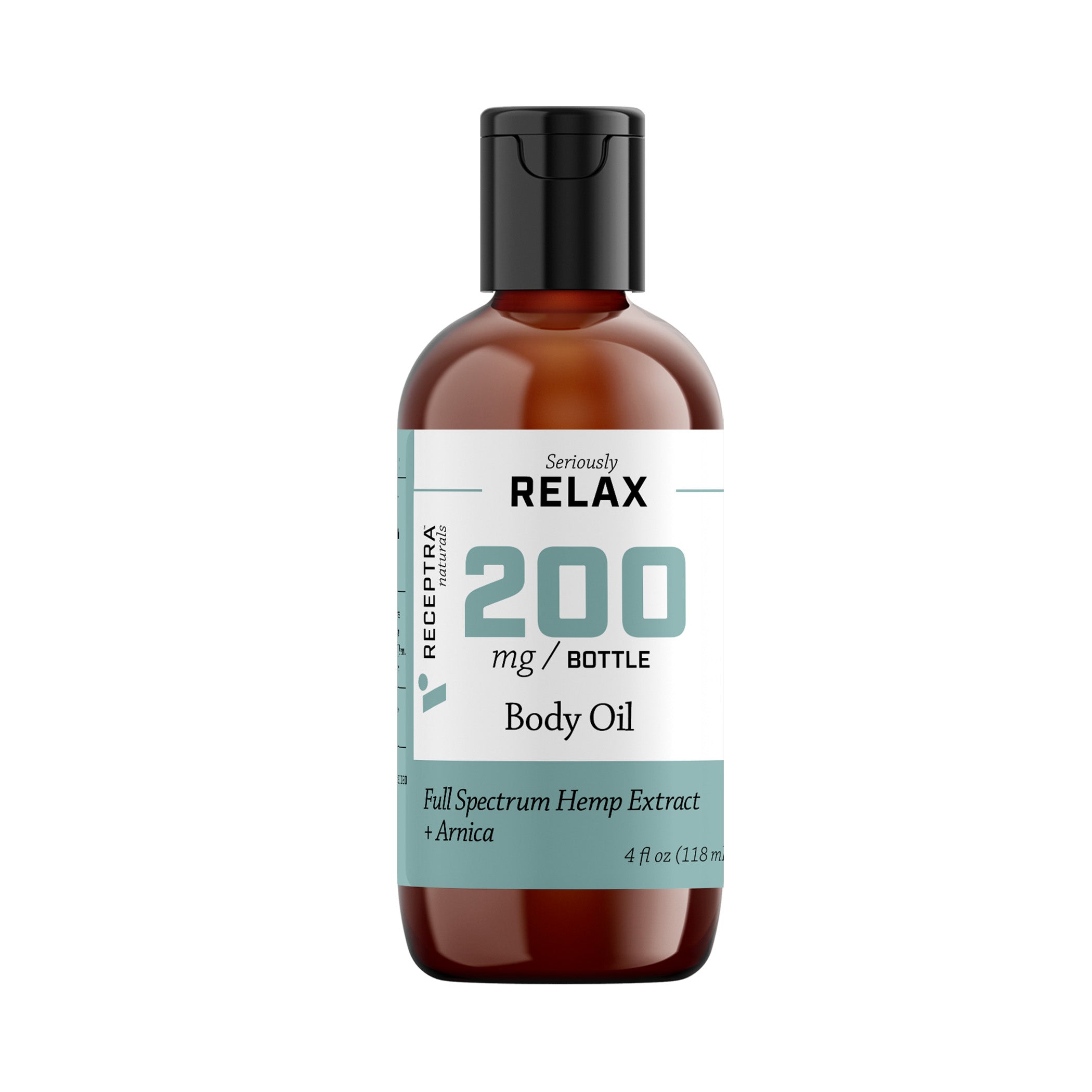 Seriously Relax + Arnica Body Oil CBD - Receptra