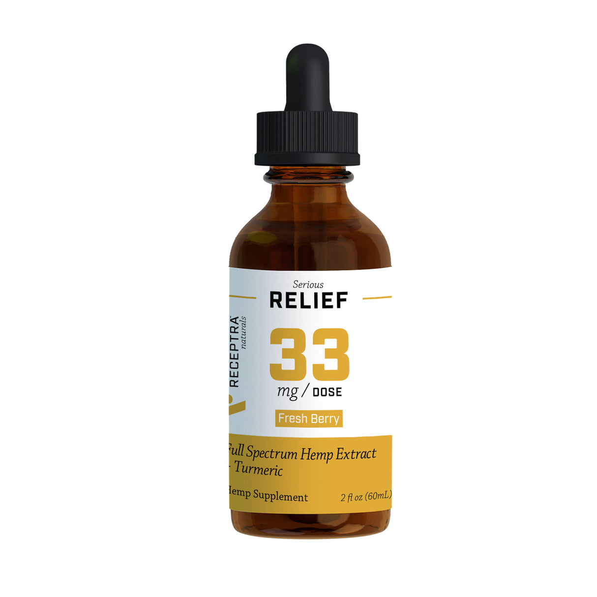 Relief CBD Oil  + Turmeric (33mg)